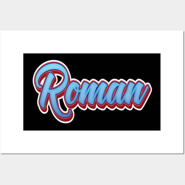 Roman Wall Art by ProjectX23Red